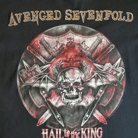 Avenged Sevenfold Hail To The King Unises T-Shirt Size XXL - Picture 5 of 6